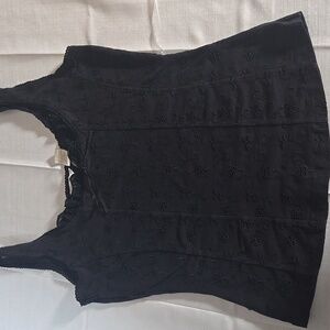 Outlooks Everyday Black Tank Womens Size Large